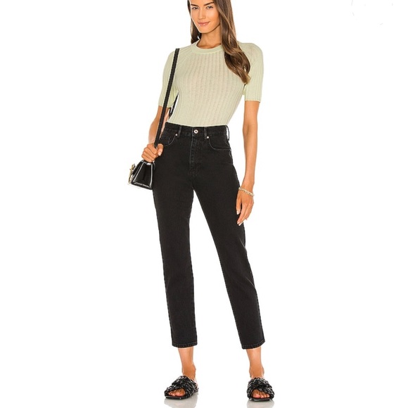 🔥Free People stove pipe jeans black - Picture 2 of 11